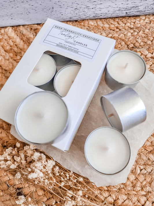 SUPER TEALIGHT SCENTED CANDLES 6PK (all aroma options)