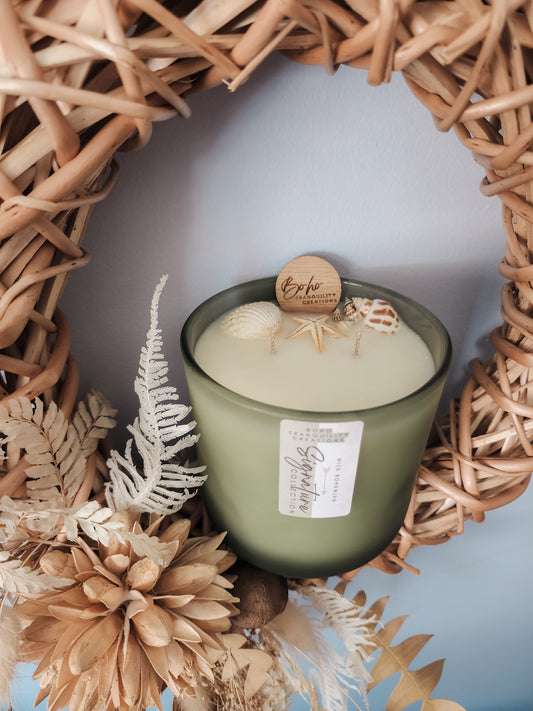 SIGNATURE COLLECTION WILD BOHEMIAN SCENTED CANDLE