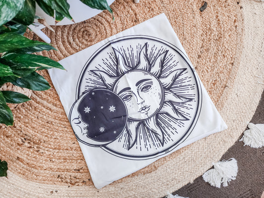 **CLEARANCE** Sun & Moon Cushion Cover